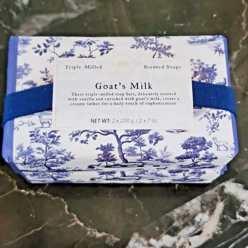 Castelbel Limited Editions Triple Milled Scented Goats Milk Soap Set & Gift Bow